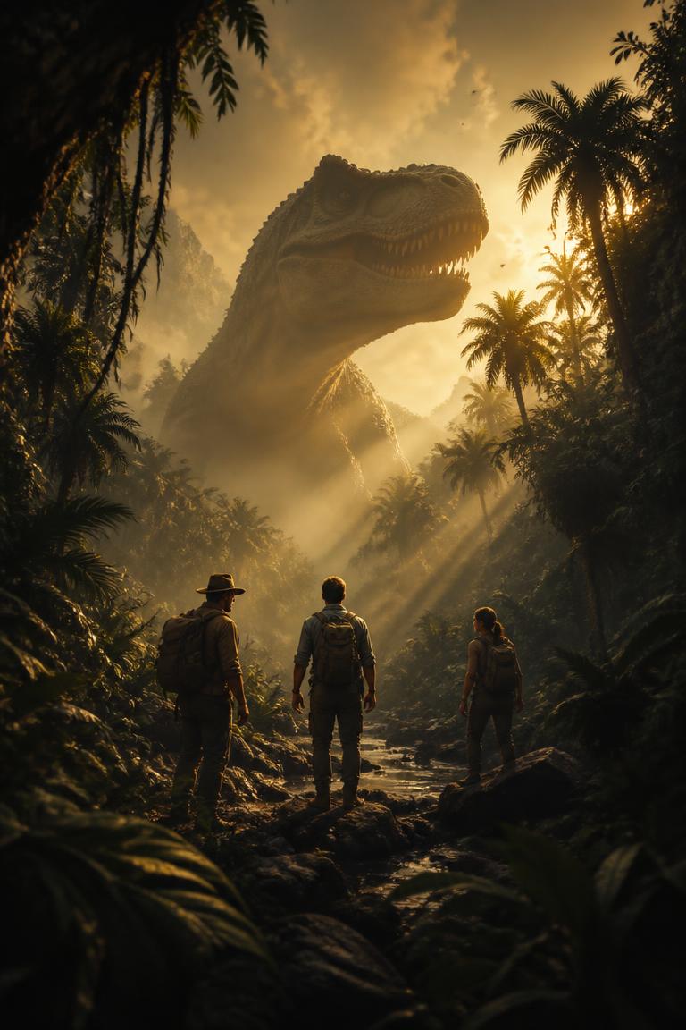 Arte inspirada em Jurassic World: Recomeço