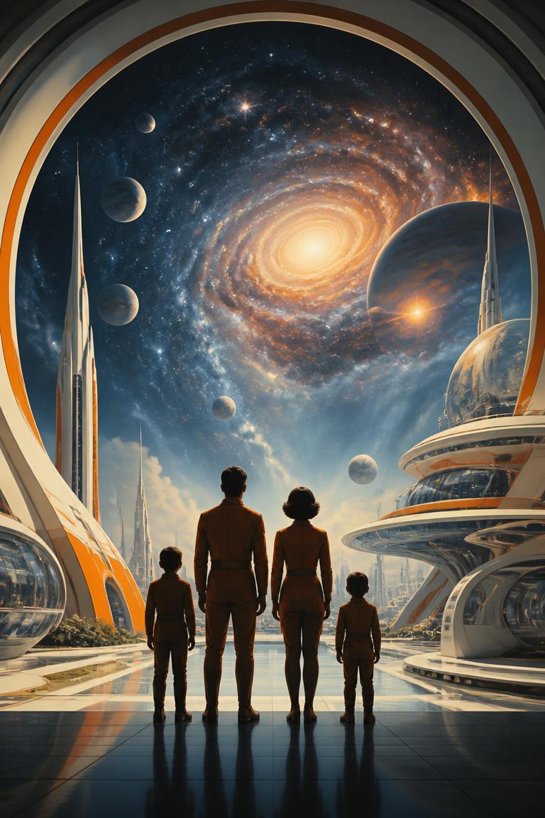 Arte inspirada em Quarteto Fantástico