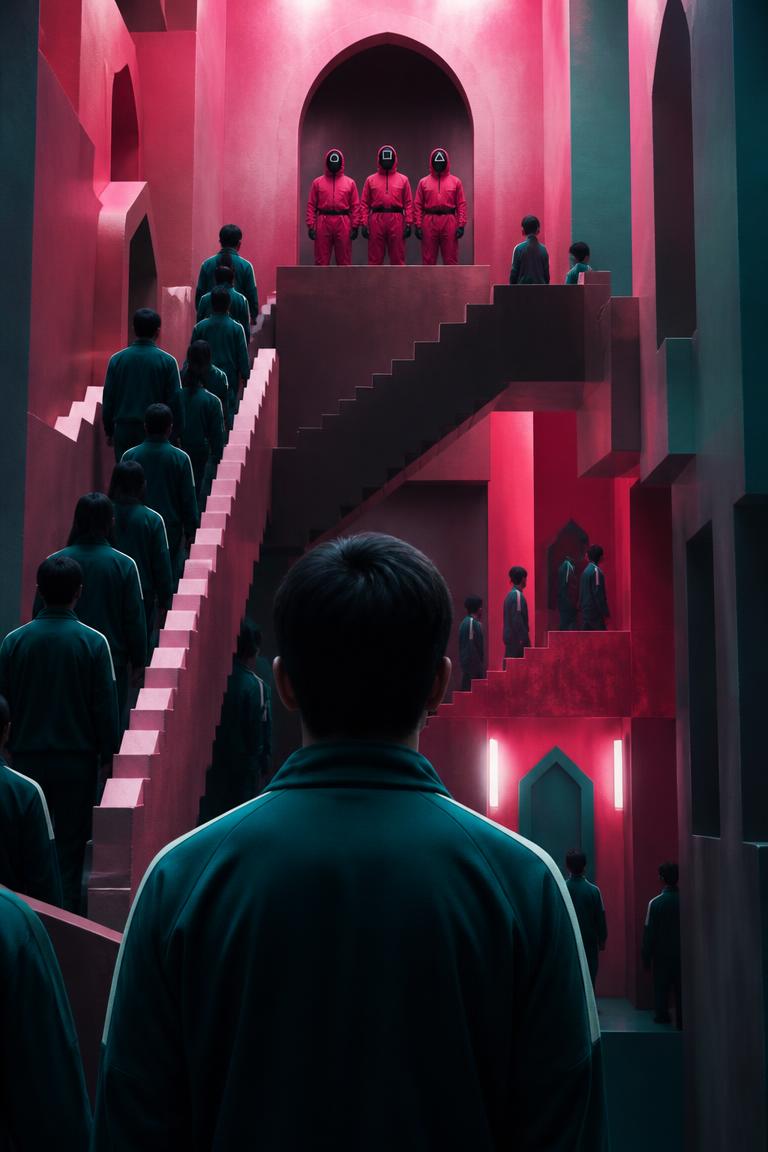 Arte inspirada em Round 6